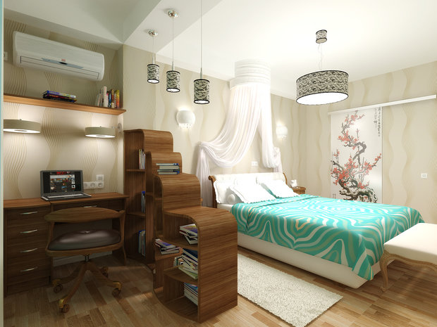 Фото из портфолио Арт - интерьер 60 кв. м – фотографии дизайна интерьеров на INMYROOM