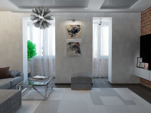 Фото из портфолио Квартира на ул. Челюскинцев – фотографии дизайна интерьеров на INMYROOM