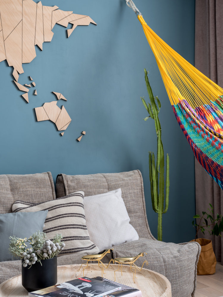 Фотография: Гостиная в стиле Современный, Квартира, Проект дня, Москва, Панельный дом, 1 комната, 40-60 метров, Анастасия Брандт – фото на INMYROOM Фотография: Гостиная в стиле Современный, Квартира, Проект дня, Москва, Панельный дом, 1 комната, 40-60 метров, Анастасия Брандт – фото на INMYROOM