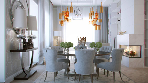 Фото из портфолио Загородный дом Wright-Park 9 – фотографии дизайна интерьеров на INMYROOM