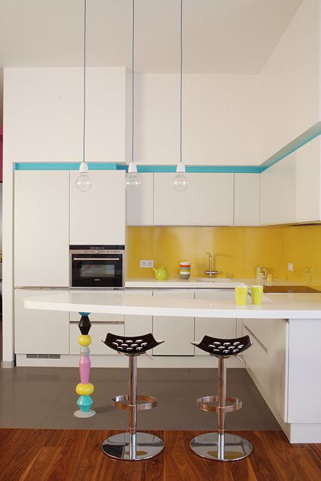 Фото из портфолио Кухня Scavolini в квартире на Новослободской – фотографии дизайна интерьеров на INMYROOM