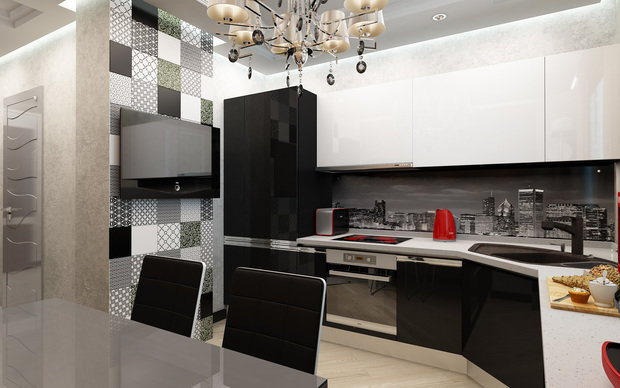 Фото из портфолио Практичная кухня – фотографии дизайна интерьеров на INMYROOM