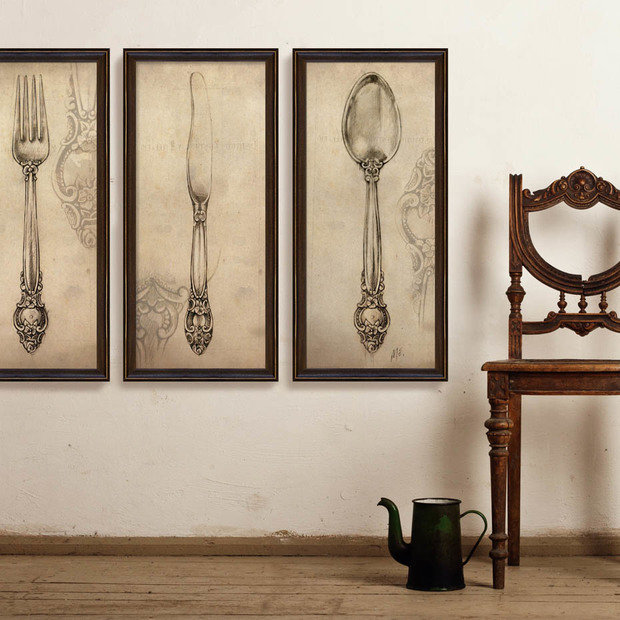 Фото из портфолио Столовые приборы – фотографии дизайна интерьеров на INMYROOM