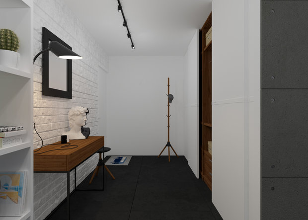 Фото из портфолио Квартира для байкера – фотографии дизайна интерьеров на INMYROOM