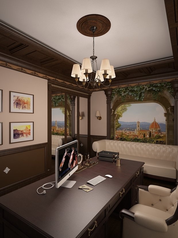 Фото из портфолио Home office – фотографии дизайна интерьеров на INMYROOM