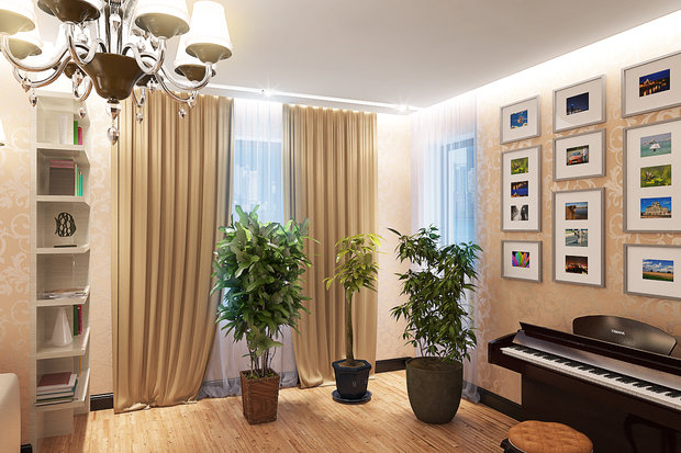 Фото из портфолио Дизайн-проект – фотографии дизайна интерьеров на INMYROOM