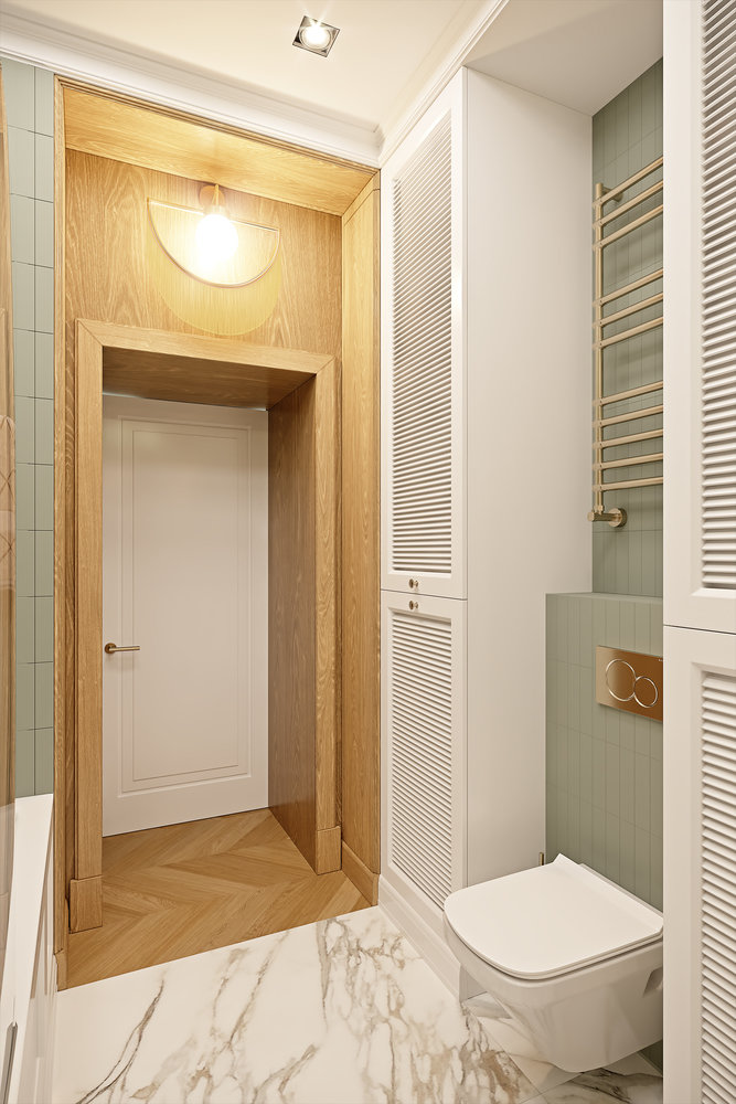 Фотография: Ванная в стиле Современный, Квартира, Проект недели, Москва, Сталинка, 3 комнаты, 60-90 метров, VO Concept – фото на INMYROOM Фотография: Ванная в стиле Современный, Квартира, Проект недели, Москва, Сталинка, 3 комнаты, 60-90 метров, VO Concept – фото на INMYROOM