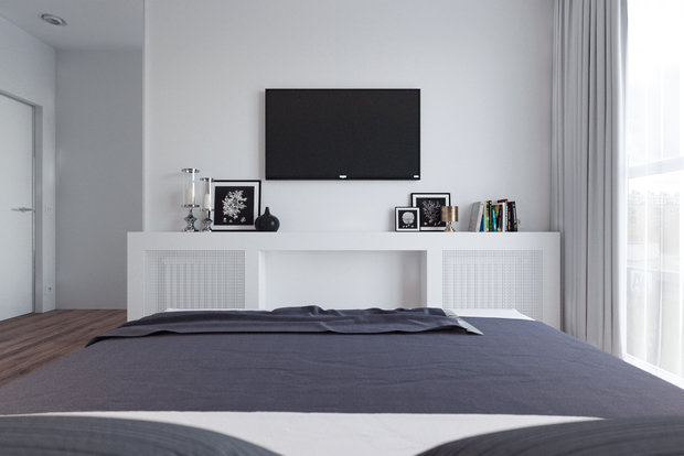 Фотография: Спальня в стиле Минимализм – фото на INMYROOM