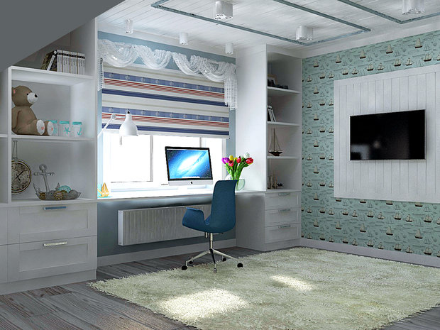 Фото из портфолио г. Набережные Челны. Коттедж. – фотографии дизайна интерьеров на INMYROOM