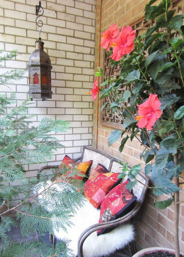 Фотография: Балкон, Терраса в стиле Прованс и Кантри, Современный, Восточный, Интерьер комнат, специальная тема: балконы – фото на INMYROOM