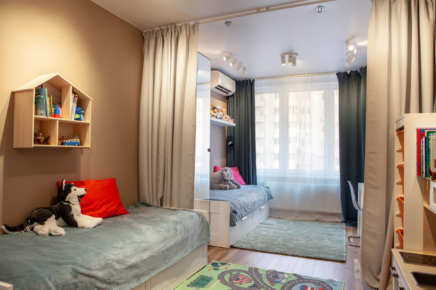 Фото из портфолио ЖК «Краски жизни» – фотографии дизайна интерьеров на INMYROOM