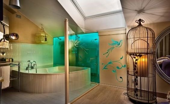 Фотография: Ванная в стиле Восточный, Дома и квартиры, Городские места, Отель, Модерн, Милан, Замок – фото на INMYROOM