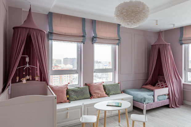 Фотография: Детская в стиле Классический, Современный, Квартира, Проект недели, Москва, 4 и больше, Более 90 метров, Анна Шаповалова – фото на INMYROOM