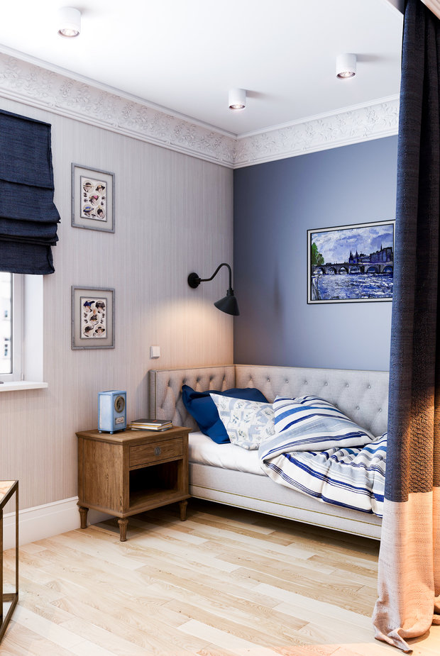 Фото из портфолио Deep blue – фотографии дизайна интерьеров на INMYROOM