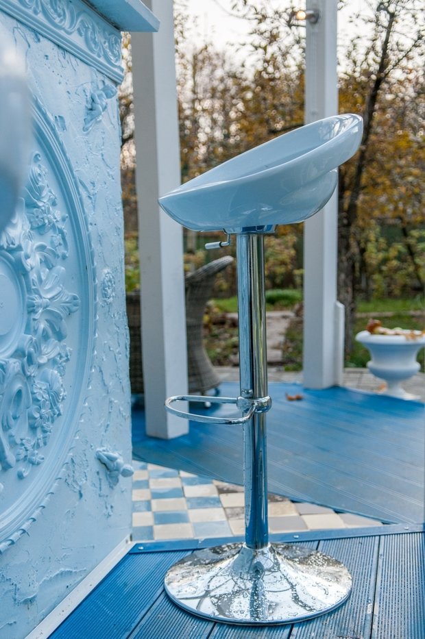 Фотография: Балкон, Терраса в стиле Эклектика, Дом, Дома и квартиры, Беседка, Барная стойка – фото на INMYROOM