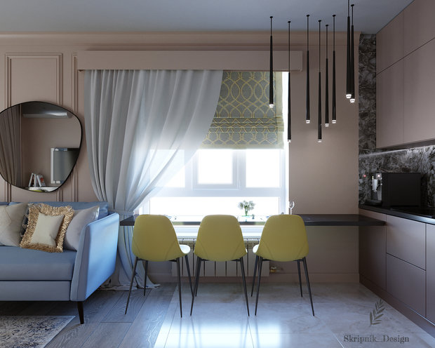 Фото из портфолио Дизайн-проект Москва – фотографии дизайна интерьеров на INMYROOM