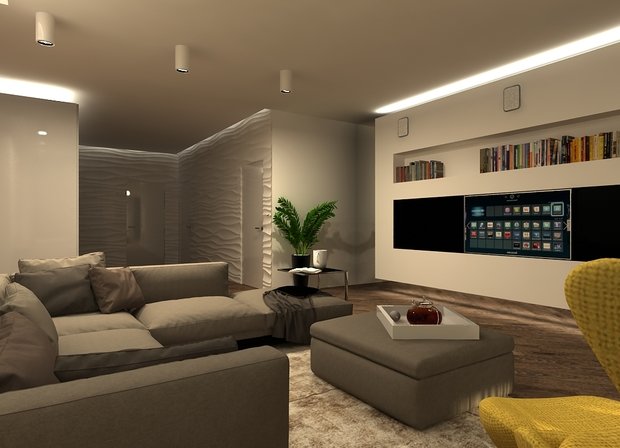 Фото из портфолио Проект квартиры в Уфе – фотографии дизайна интерьеров на INMYROOM