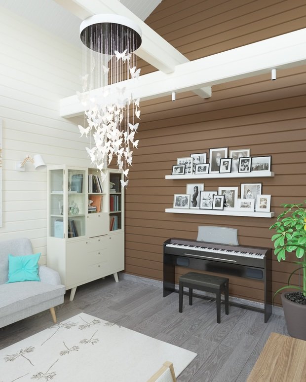 Фотография: Кабинет в стиле Современный, Эко, Дом, Проект дня, Дом и дача – фото на INMYROOM