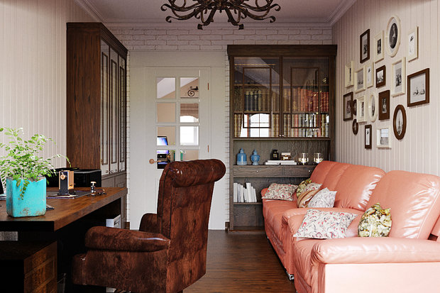 Фото из портфолио Кабинет – фотографии дизайна интерьеров на INMYROOM