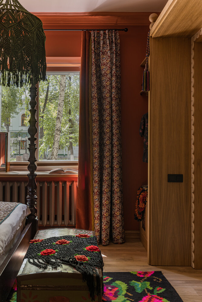 Фотография: Спальня в стиле Эклектика, Квартира, Проект дня, Сталинка, Кирпичный дом, 2 комнаты, 40-60 метров, Уфа, Юлия Мусина, PRSPKT Architects – фото на INMYROOM Фотография: Спальня в стиле Эклектика, Квартира, Проект дня, Сталинка, Кирпичный дом, 2 комнаты, 40-60 метров, Уфа, Юлия Мусина, PRSPKT Architects – фото на INMYROOM