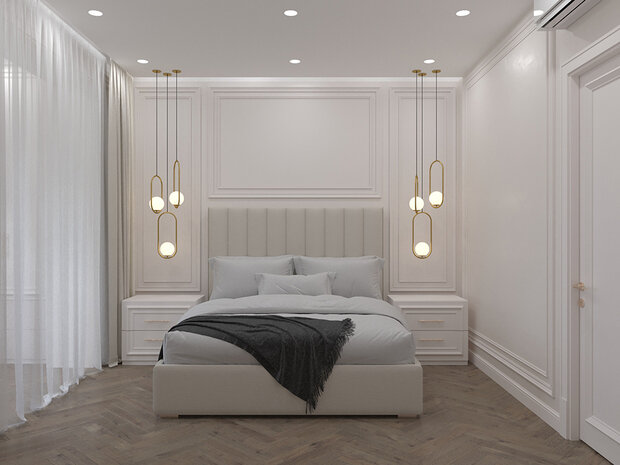 Фото из портфолио Дизайн квартиры в стиле неоклассика – фотографии дизайна интерьеров на INMYROOM