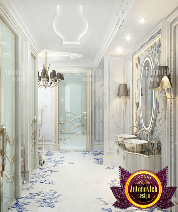 Фото из портфолио Incredible Master Bathroom with Marble Fit-Out – фотографии дизайна интерьеров на INMYROOM