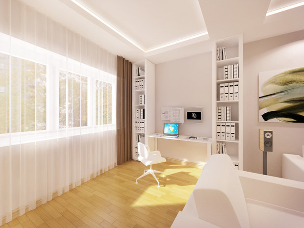 Фото из портфолио 2-х комнатная квартира в Москве.S=74 м2 – фотографии дизайна интерьеров на INMYROOM