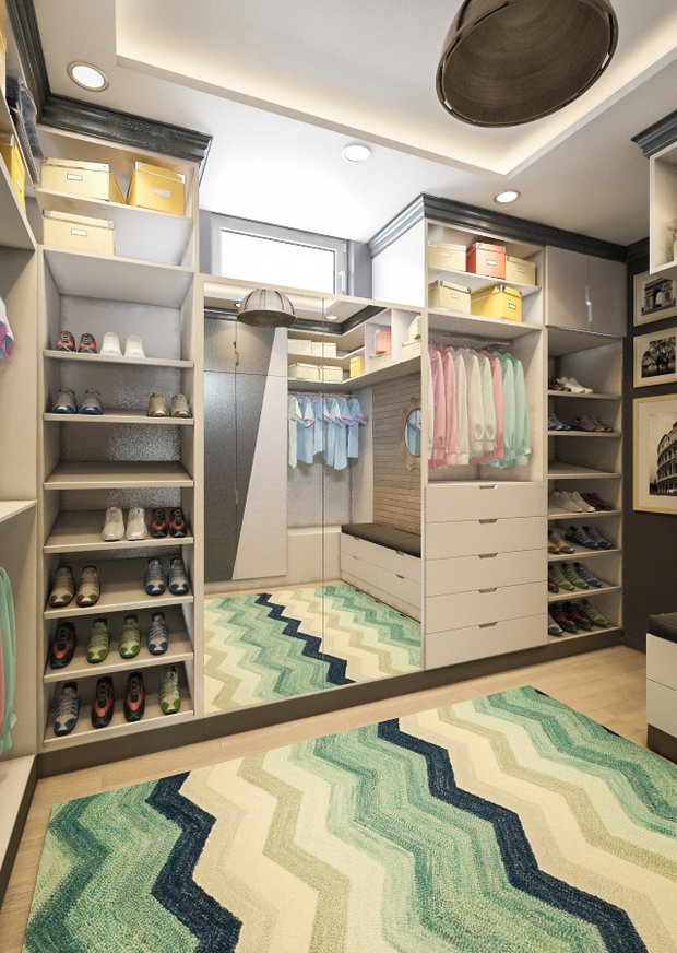 Фото из портфолио Разработка дизайна частной квартиры в скандинавском стиле  – фотографии дизайна интерьеров на INMYROOM