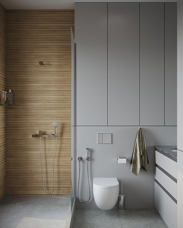 Фото из портфолио Геометрия | ЖК Первомайская 60 – фотографии дизайна интерьеров на INMYROOM