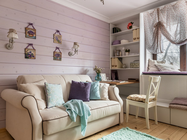 Фотография: Детская в стиле Прованс и Кантри, Классический, Эклектика, Дом, Проект дня, Дом и дача, как обустроить загородный дом, дизайн двухэтажного дома, как оформить дом в классическом стиле, 4 и больше, Более 90 метров, Самарская область, Татьяна Киреева, ремонт в доме – фото на INMYROOM