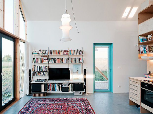 Фотография: Гостиная в стиле Лофт, Декор интерьера, Дом, Мебель и свет, Минимализм – фото на INMYROOM