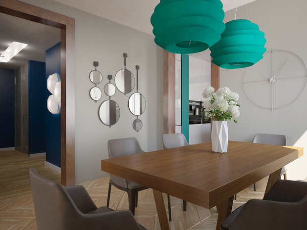 Фото из портфолио Пентхауз в ЖК "Балтийская жемчужина" – фотографии дизайна интерьеров на INMYROOM