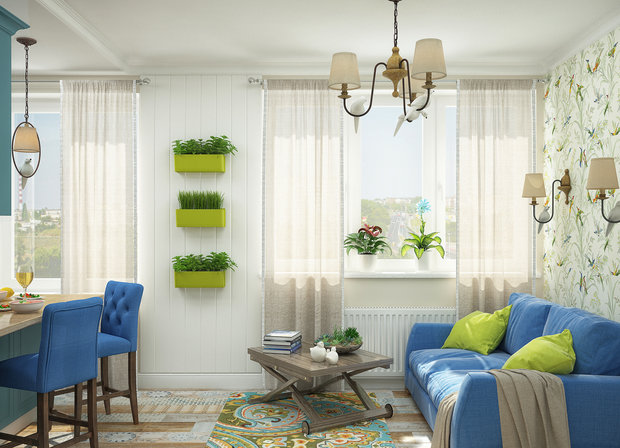 Фото из портфолио Гостиная "La casa de pájaros" – фотографии дизайна интерьеров на INMYROOM