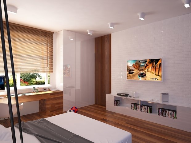 Фото из портфолио Комната для мальчика – фотографии дизайна интерьеров на INMYROOM