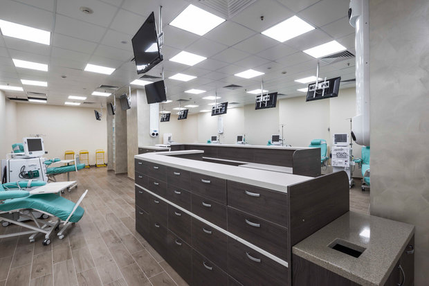Фото из портфолио Центр гемодиализа в Москве – фотографии дизайна интерьеров на INMYROOM