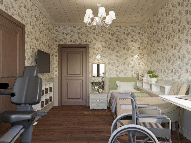 Фотография: Спальня в стиле Прованс и Кантри, Современный, Дом, Проект недели, Дом и дача, Истринский район, Студия Волковых, 4 и больше, Более 90 метров – фото на INMYROOM