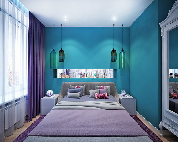 Фото из портфолио Лавандовое королевство – фотографии дизайна интерьеров на INMYROOM