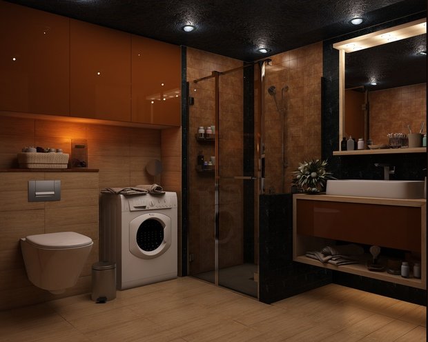 Фото из портфолио Bathroom – фотографии дизайна интерьеров на INMYROOM