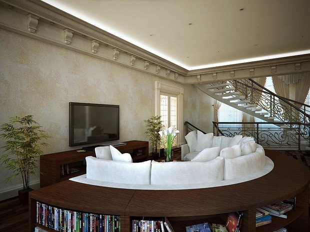 Фото из портфолио Дом в Подмосковье. – фотографии дизайна интерьеров на INMYROOM