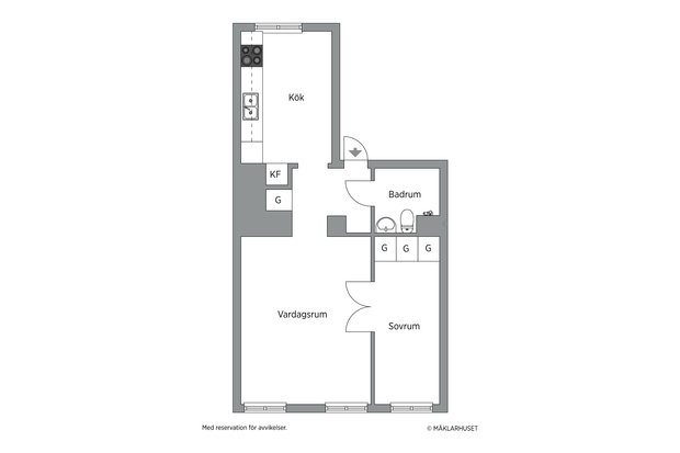 Фото из портфолио Göteborg - Majorna – фотографии дизайна интерьеров на INMYROOM