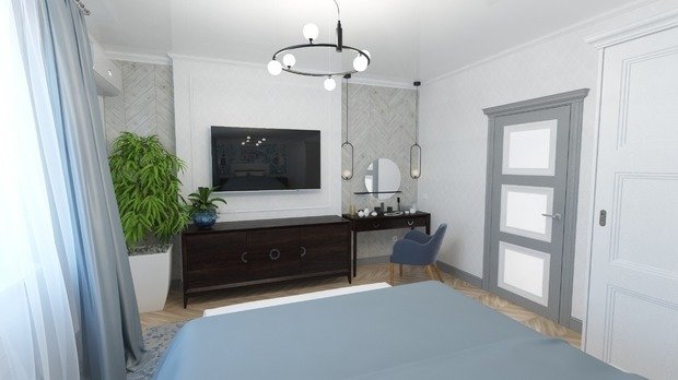 Фото из портфолио Современная классика – фотографии дизайна интерьеров на INMYROOM