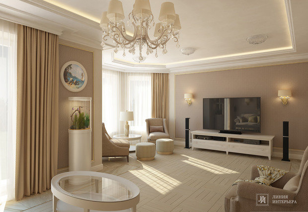 Фото из портфолио Дизайн дома классика – фотографии дизайна интерьеров на INMYROOM