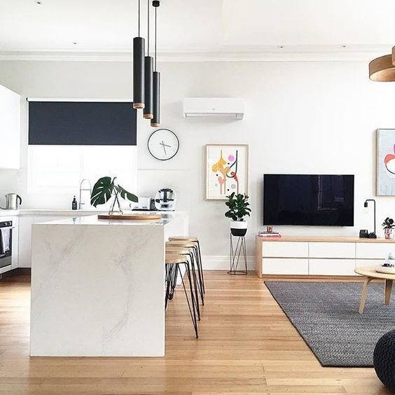 Фотография: Гостиная в стиле Скандинавский, Советы, Никита Морозов, KM Studio – фото на INMYROOM