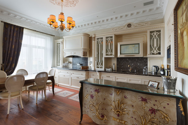 Фото из портфолио Квартира - СПб - Морской пр. – фотографии дизайна интерьеров на INMYROOM