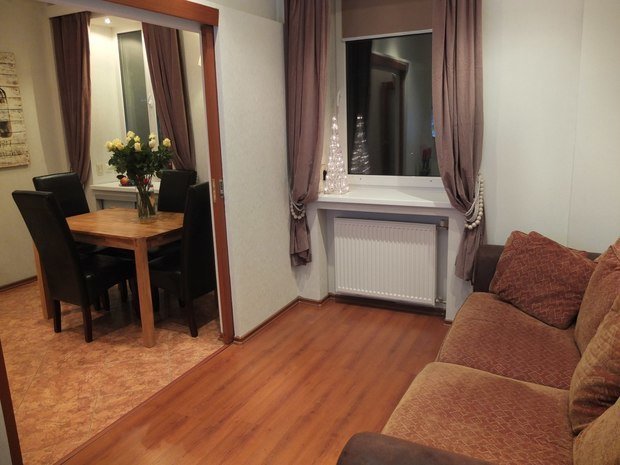 Фото из портфолио Кухня с гостиной Реализованный дизайн-проект – фотографии дизайна интерьеров на INMYROOM