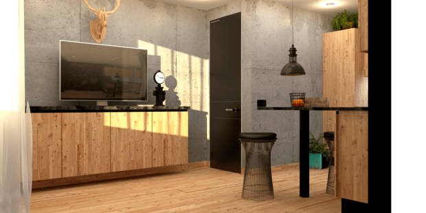 Фото из портфолио Идея для кухни – фотографии дизайна интерьеров на INMYROOM