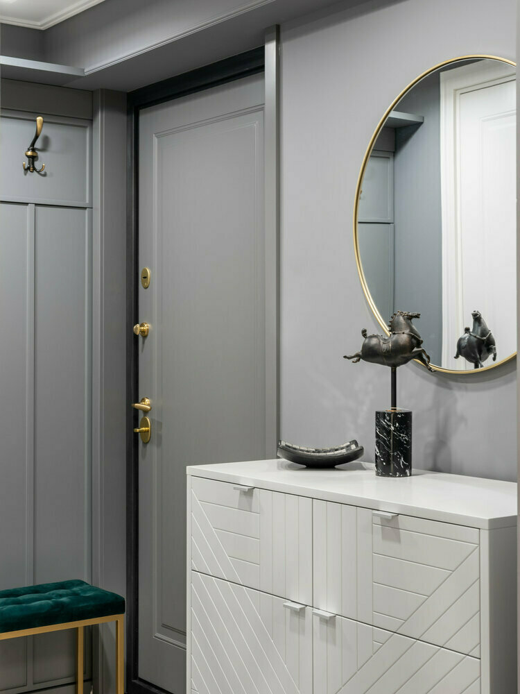 Фотография: в стиле , Прихожая, Переделка, дизайн прихожей, как оформить прихожую, 2 комнаты, 40-60 метров, ремонт во вторичке, удобная прихожая – фото на INMYROOM Фотография: в стиле , Прихожая, Переделка, дизайн прихожей, как оформить прихожую, 2 комнаты, 40-60 метров, ремонт во вторичке, удобная прихожая – фото на INMYROOM