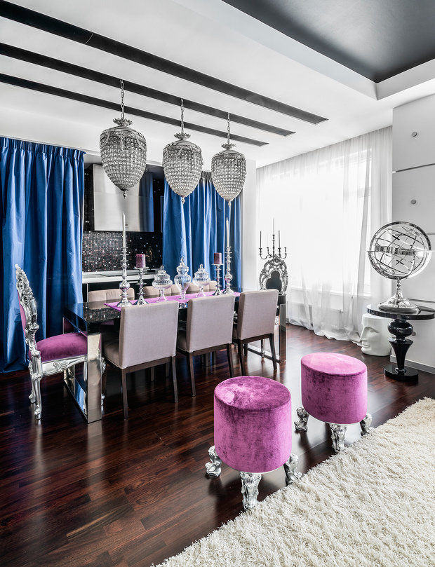 Фото из портфолио Интерьер квартиры в стиле Фьюжн – фотографии дизайна интерьеров на INMYROOM