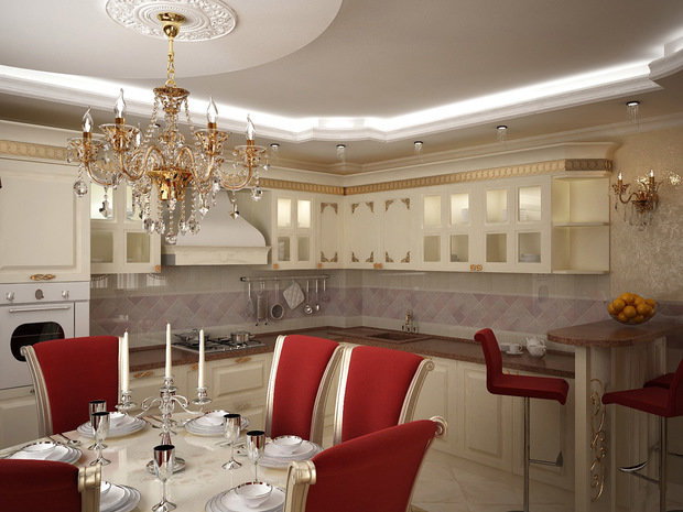 Фото из портфолио Роскошный ампир. – фотографии дизайна интерьеров на INMYROOM