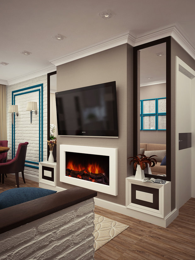 Фото из портфолио Переделка хрущевки – фотографии дизайна интерьеров на INMYROOM